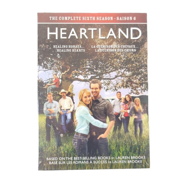 Heartland Season 6 DVD 2013 5 Disc Set Canadian Edition New Sealed - Picture 1 of 10